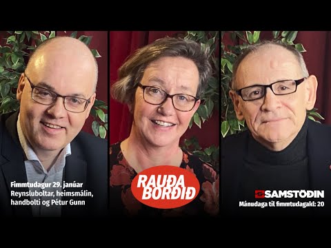 Reynsluboltar, heimsmálin, handbolti og Pétur Gunn