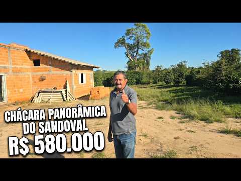 (INDISPONIVEL) CHÁCARA PANORÂMICA DO SANDOVAL R$ 580 MIL WHATS DELE 43 98486-4957
