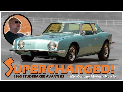 1963 Studebaker Avanti R2: Mid-century Modern Muscle Car