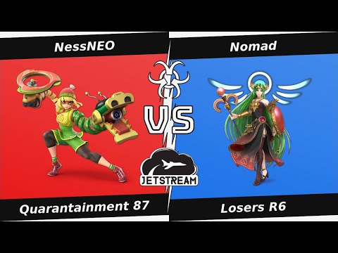 Quarantainment 87 Losers R6 - NessNEO (Min Min) Vs Nomad (Palutena) - SSBU
