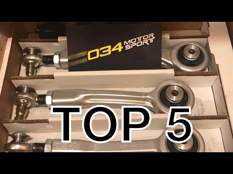 5 Reasons Why You Should Have Adjustable Upper Control Arms On Your Audi