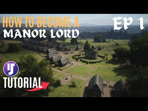 Becoming A Manor Lord Made Easy // Step By Step Tutorial Let's Play - Ep1