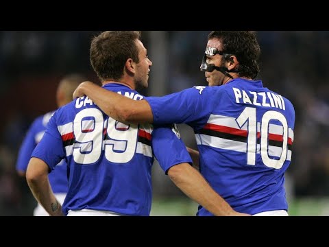 🔥La partita in cui Cassano & Pazzini hanno fatto impazzire i tifosi della Sampdoria 🔵⚪🔴⚫⚪🔵