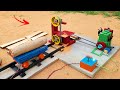 DIY Mini Tractor Tree Cutter Machine Electric Motor Wood Splitter Saw Mill Science Project