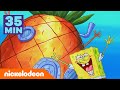 SpongeBob | 30 minuten lang elke keer dat Spongebobs Ananas werd omgebouwd! | Nickelodeon Nederlands