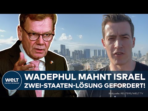 WADEPHUL IN ISRAEL: Klare Worte zur Zwei-Staaten-Lösung und humanitären Lage in Gaza