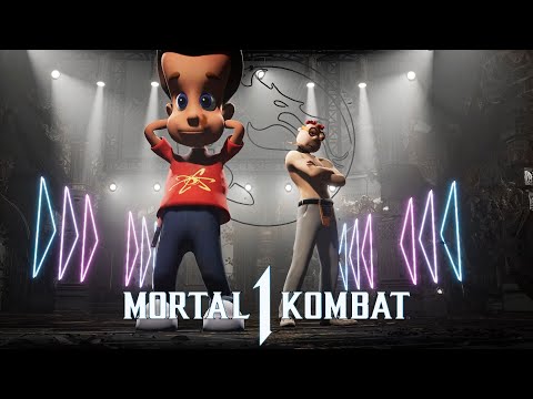 Jimmy Neutron faces Johnny Cage fatality in Mortal Kombat 1