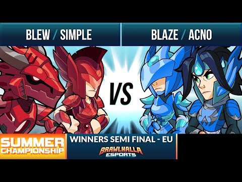 Blew & simpLe vs Acno & Blaze - Winners Semi FInal - Summer Championship 2019 2v2 EU