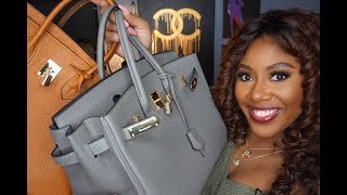 Boujee on A Budget | Amazon Leather “Firkin” Bags