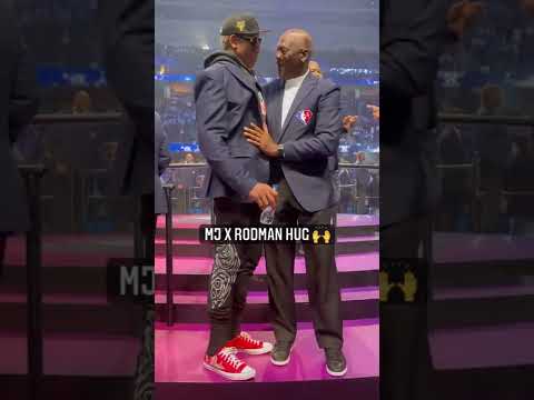 MJ reunites with Dennis Rodman. 🙌🏆