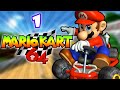 Mario Kart 64 Mushroom Cup PART 1 Garbage Gaming
