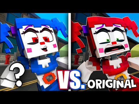🧠ZOMBIE GIRL BITES CIRCUS BABY - Original vs. Something Isn't Right