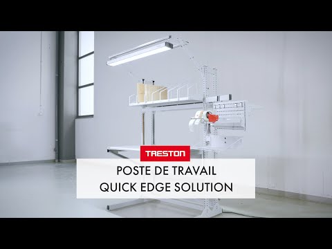 Table de travail à réglage en hauteur rapide Quick Edge