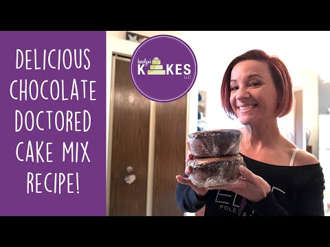 Delicious Doctored Chocolate Cake Mix Recipe