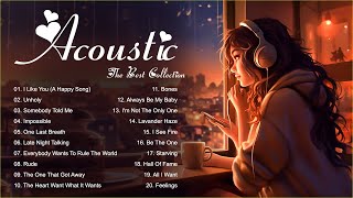 Tiktok Acoustic Songs 2024 ❤️ Chill Acoustic Cover Of Popular Songs Of All Time