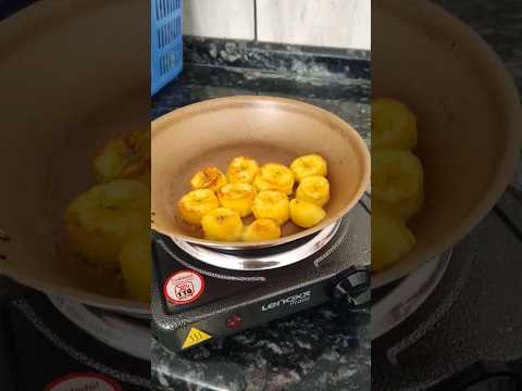 banana 🍌 da terra frita na manteiga