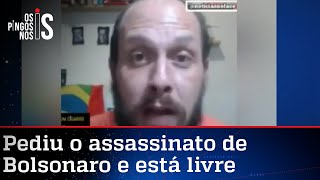 Youtuber pede o assassinato de Bolsonaro, mas não vai para a cadeia