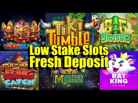 Thumbnail for video: Fresh Deposit, 20 Push Gaming Slots + More, Big Bamboo2, Junkyard Kings2 & So Much More