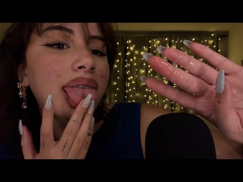 ASMR spit painting you ~ visual spit ~