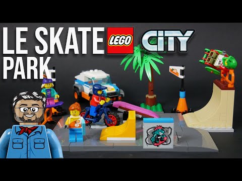 Vidéo LEGO City 60290 : Le skatepark