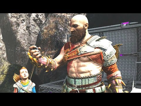 God of War (2018) - Walkthrough Part 31 - Exploring Ruins of the Ancient (Gathering Collectibles)