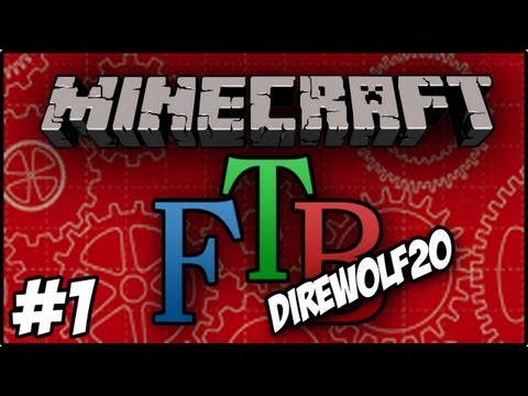 Minecraft: DireWolf20 Feed The Beast - Electric Jet Pack and Long Fall Boots #1