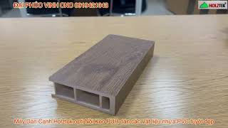 Trải nghiệm tuyệt vời với mẫu phôi cửa nhựa được dán cạnh bằng keo PUR của Holztek