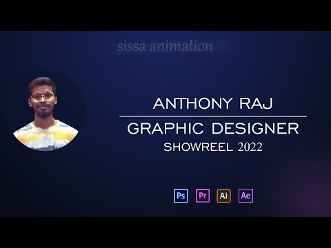 Graphic Designer Portfolio | Showreel | Anthony Raj | 2022