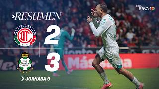 Toluca vs Santos Laguna