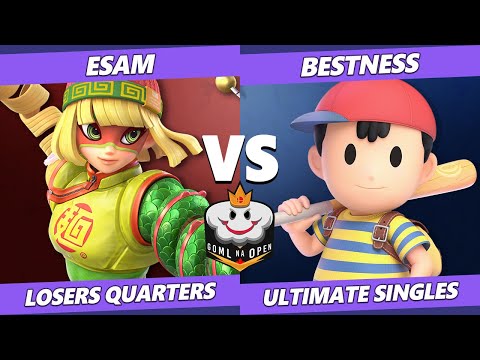 GOML NA Circuit Finale Losers Quarters - ESAM (Min Min) Vs. BestNess (Ness) Smash Ultimate SSBU