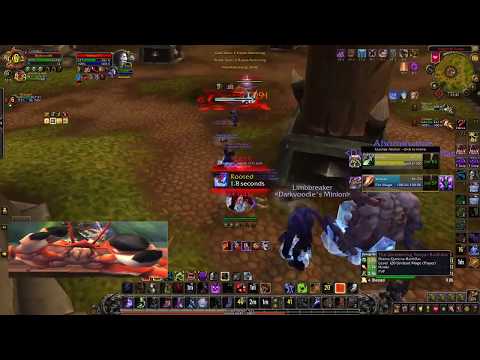 WoW 8.3 PvP - Unholy dk 2v2 Arena with Danny (hpal) at 1800mmr