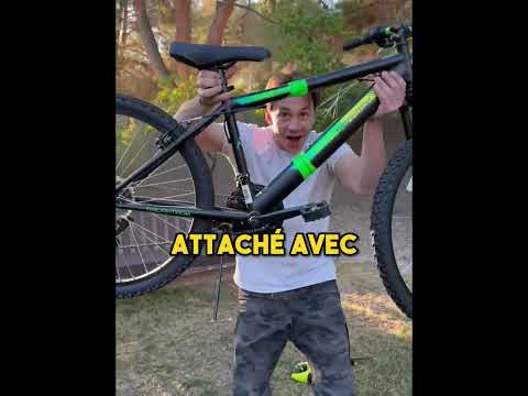 Ce vélo s’est cassé en pleine fuite