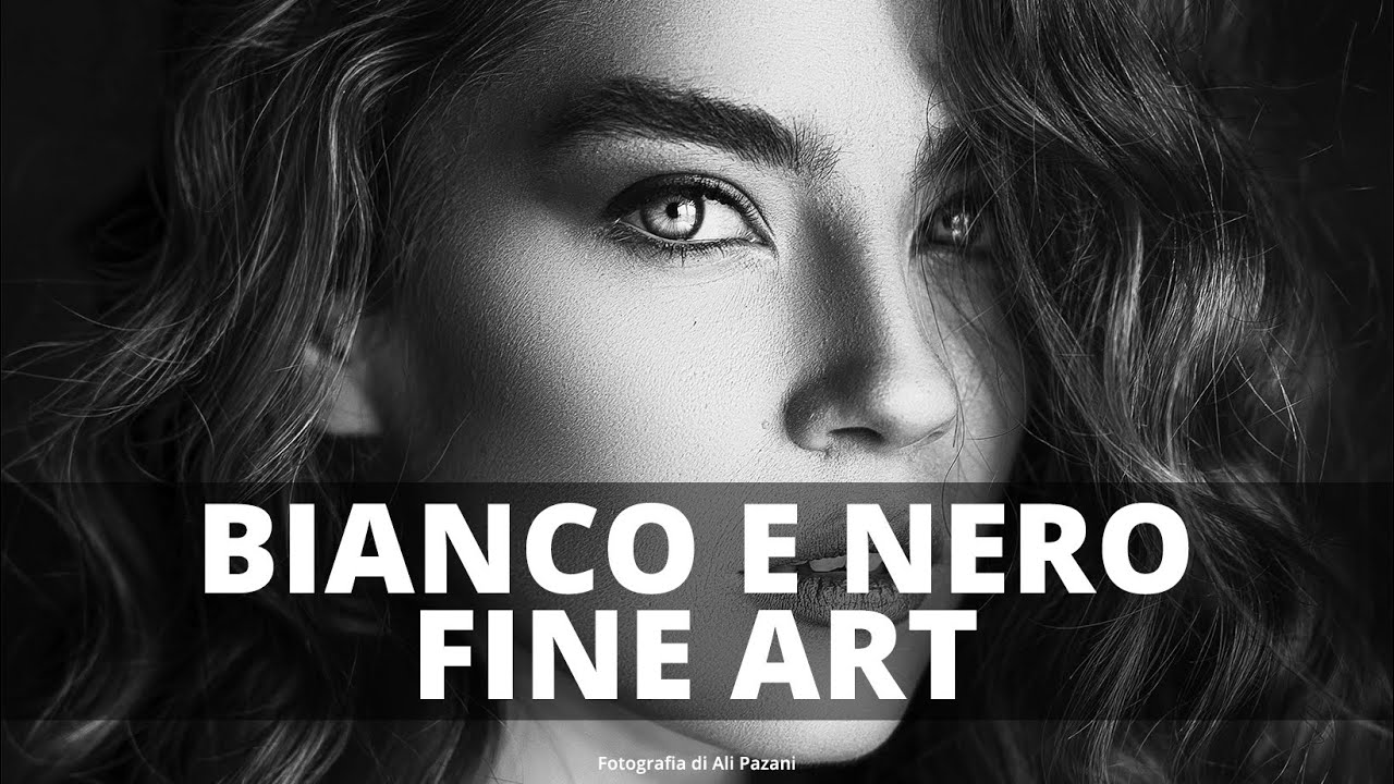 BIANCO E NERO - Conversione Professionale RITRATTO Fine Art