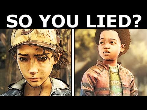 AJ Noticed That Clementine Lied To James - The Walking Dead Final Season 4 Episode 3: Broken Toys