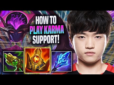 LEARN HOW TO PLAY KARMA SUPPORT LIKE A PRO! - T1 Keria Plays Karma SUPPORT vs Sett! | Season 2022