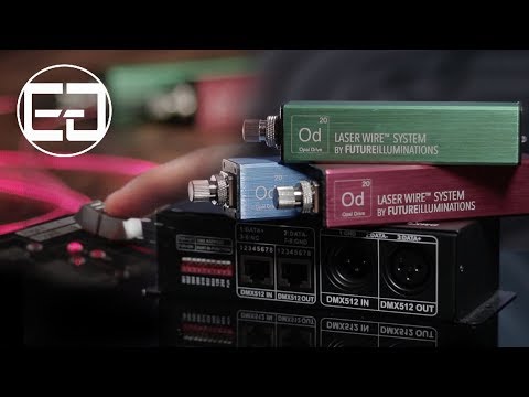 Laser Wire® with DMX512 (Tutorial Video)