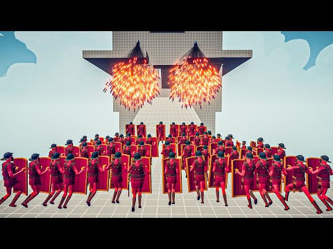 2 FIREWORK ARCHERS DEFEND THE CASTLE - Totally Accurate Battle Simulator TABS