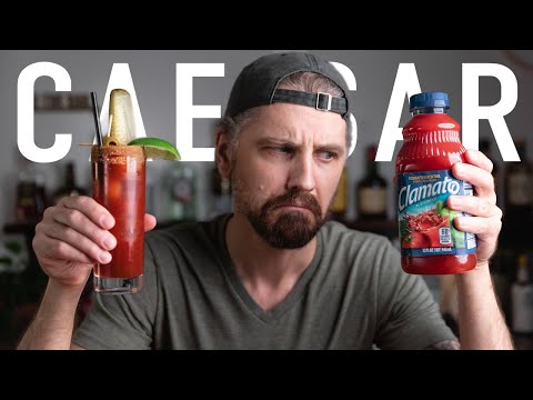 Easy Caesar Cocktail Recipe - a Canadian classic