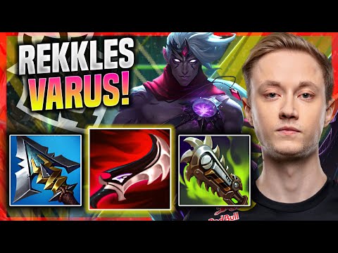 REKKLES TRIES SOME VARUS! - G2 Rekkles Plays Varus ADC vs Ezreal! | Season 11