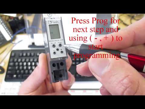 Hamer Limited FT793 Flash time clock 20702 Monotron 107P Instruction video