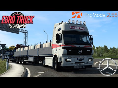 ETS2 1.40 | ProMods 2.55 | Mercedes SK 1850 V8 | Panevėžys - Valmiera
