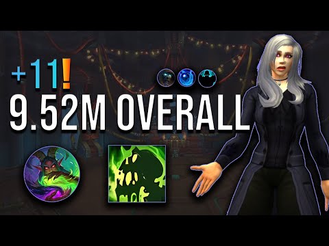 +11 Operation Floodgate Affliction Warlock 9.52M Overall M+ POV | 11.2 (S3 TWW)