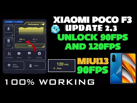‏How to Enable 90Fps Poco F3 new best/Xiaomi l pocoF3  90Fps Enable | BGMI 90fps in POCOF3|POCO