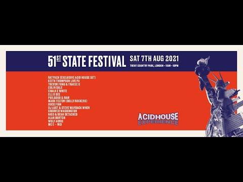 Alan Burton @ Acid House Experience at  51st State Festival