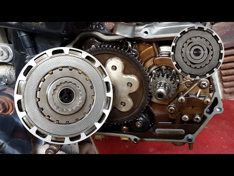 How to change clutch plates motorcycle 70cc OR How to install clutch plates to CD-70 motorcycle