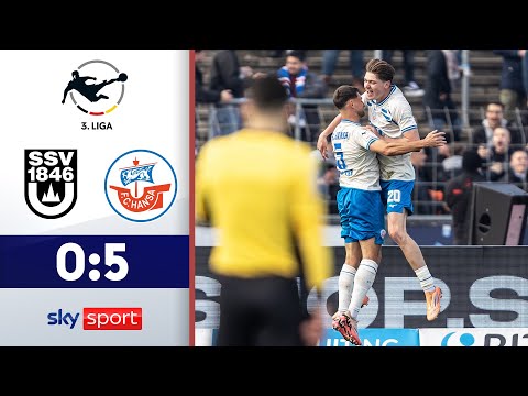 Spatzen gehen baden! Ulm machtlos! | SSV Ulm - Hansa Rostock | Highlights - 3. Liga 2025/26