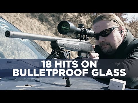 Schusssicheres Glas vs. AK 47: Kann das Glas 17 Schüsse aushalten?