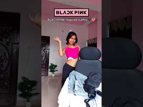 BLACKPINK Inspired Outfits🖤💖 #shorts #blackpink #jumpchallenge #jump #kpop #dance #outfit #trending