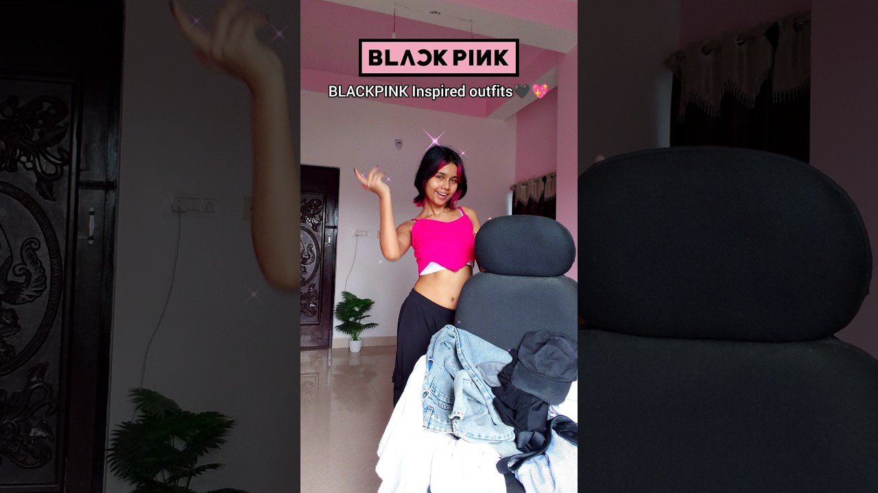 BLACKPINK Inspired Outfits🖤💖 #shorts #blackpink #jumpchallenge #jump #kpop #dance #outfit #trending