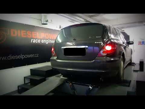 Mercedes-Benz R320 3.0CDI + SW - DIESELPOWER dyno tuning: www.dp-race.com